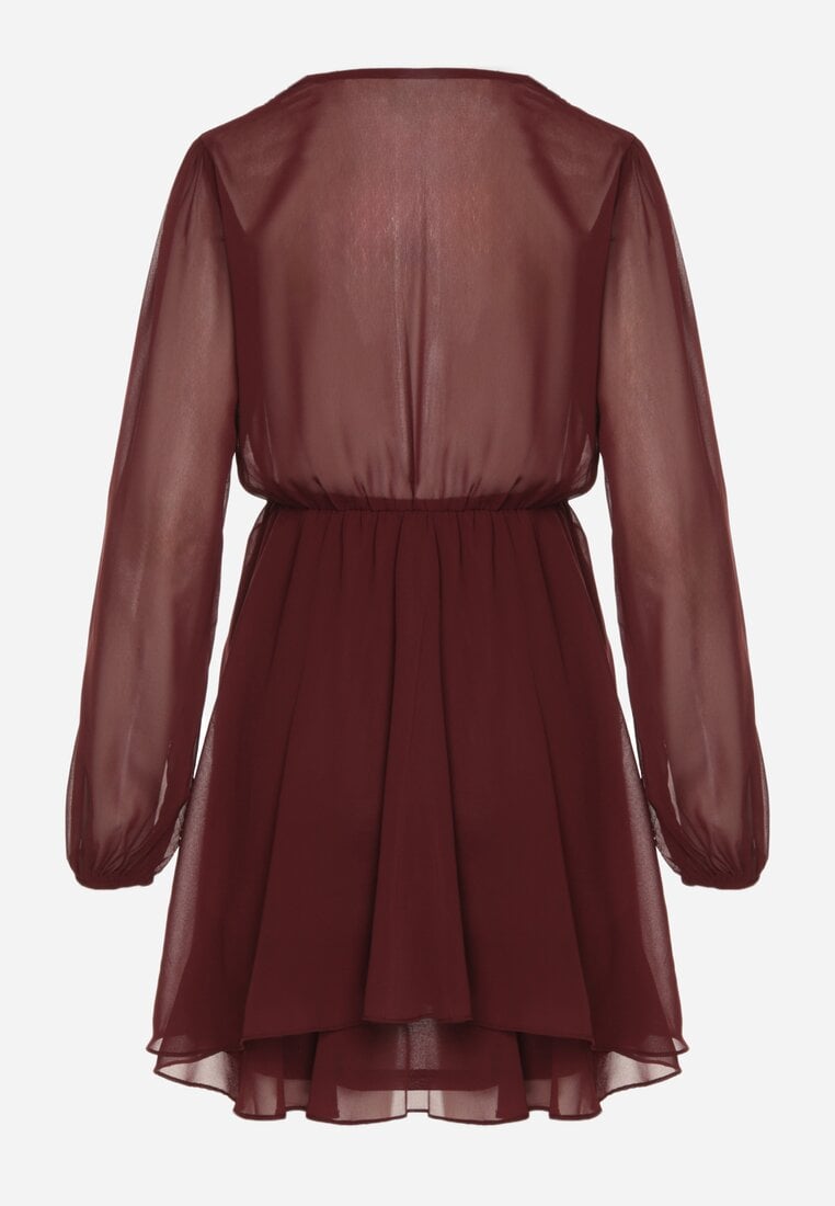 Бордова Сукня