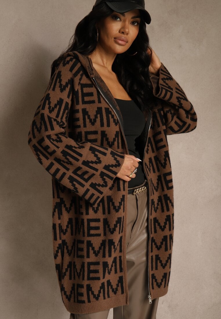 Коричневий Кардиган