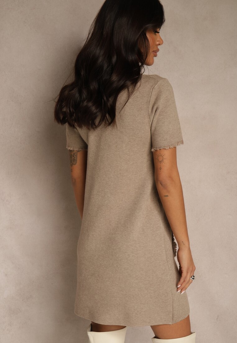 Бежева Сукня