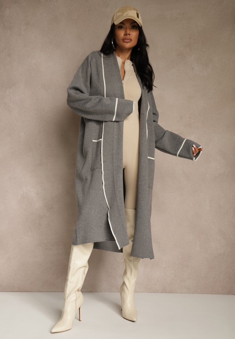 Сірий Кардиган