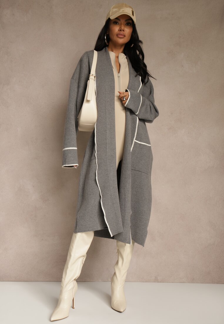 Сірий Кардиган