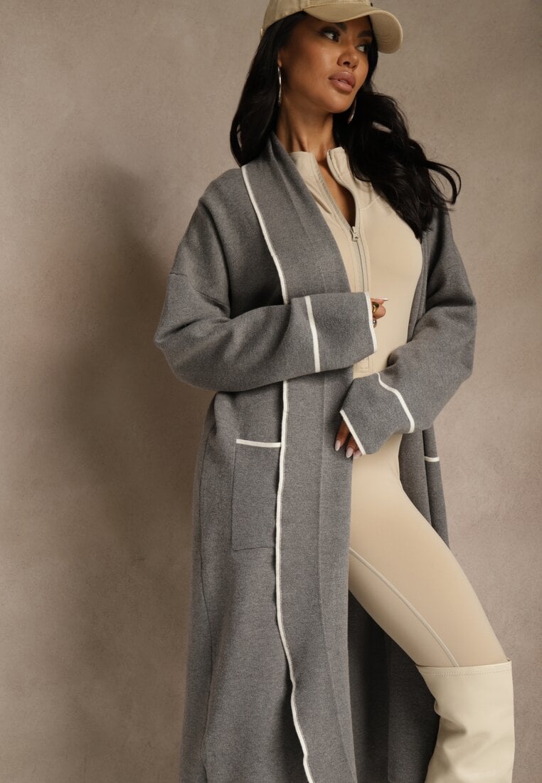 Сірий Кардиган