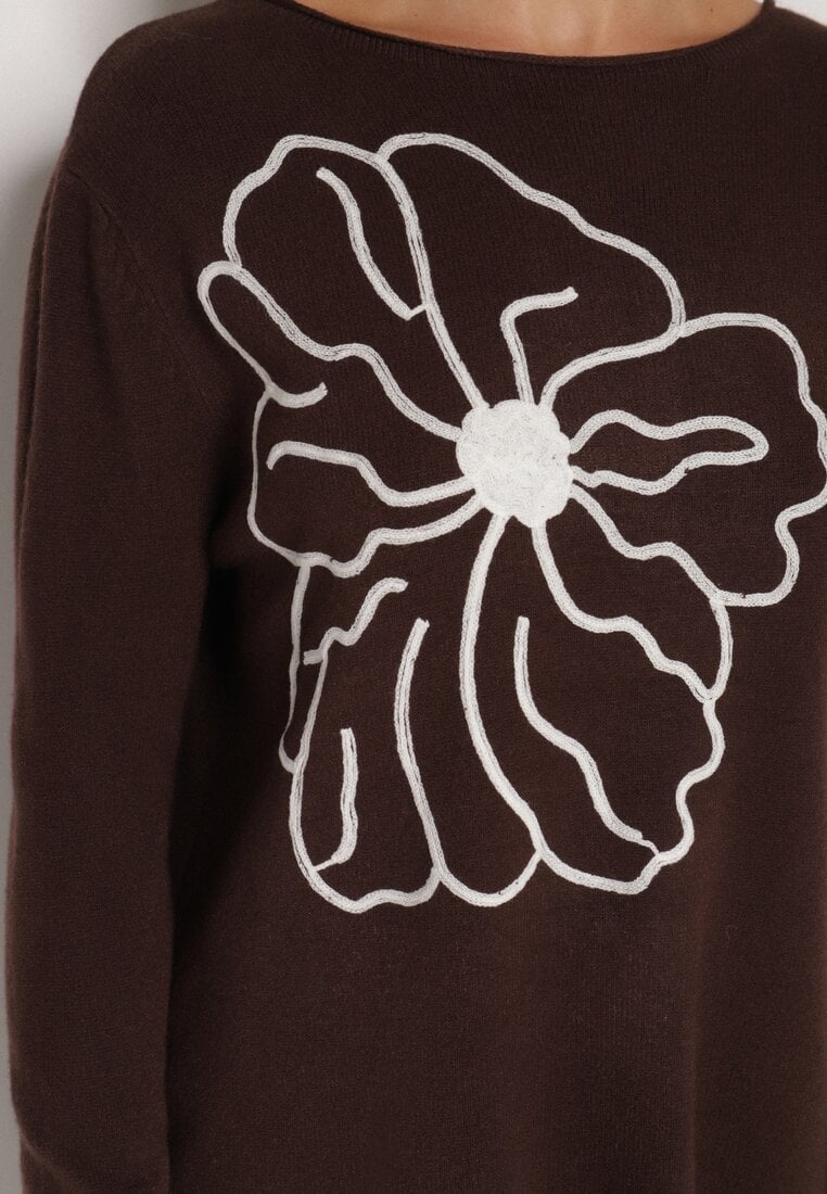 Коричневий Светр