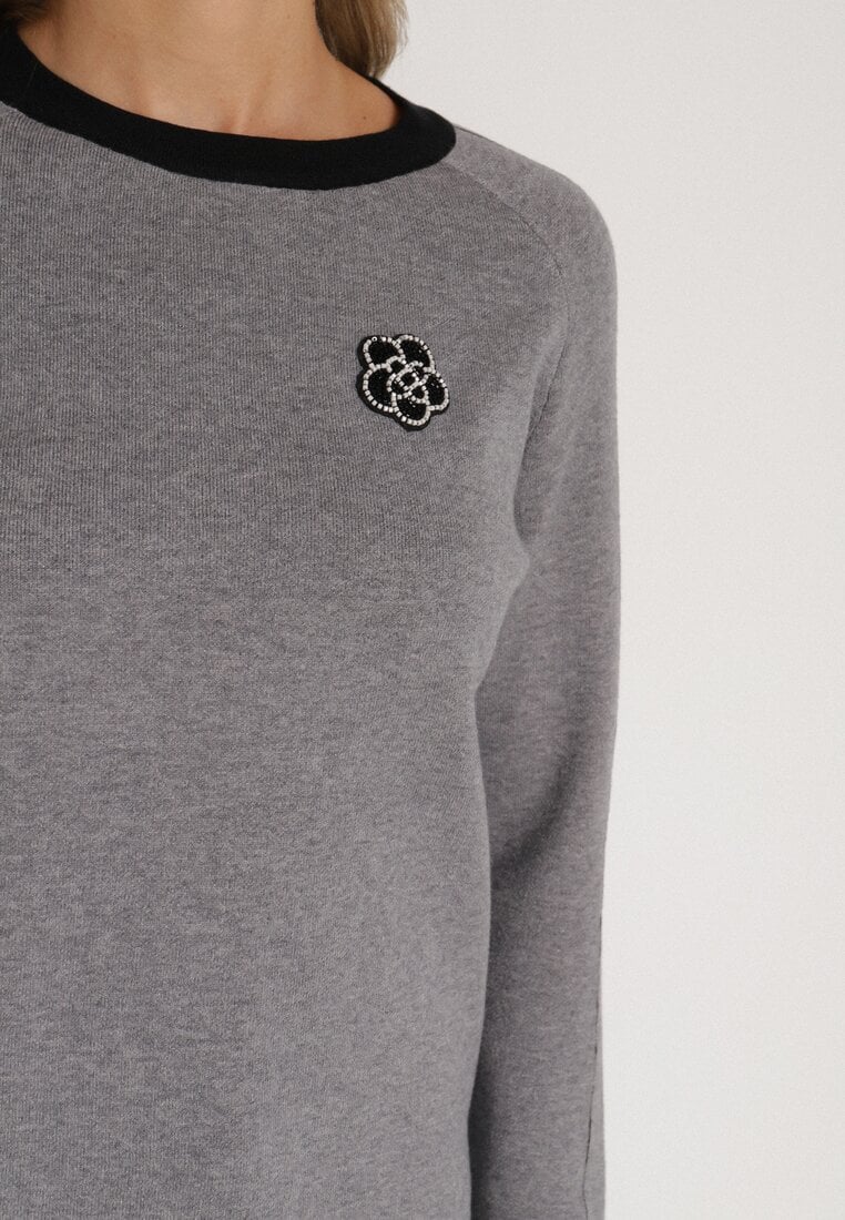 Сірий Светр