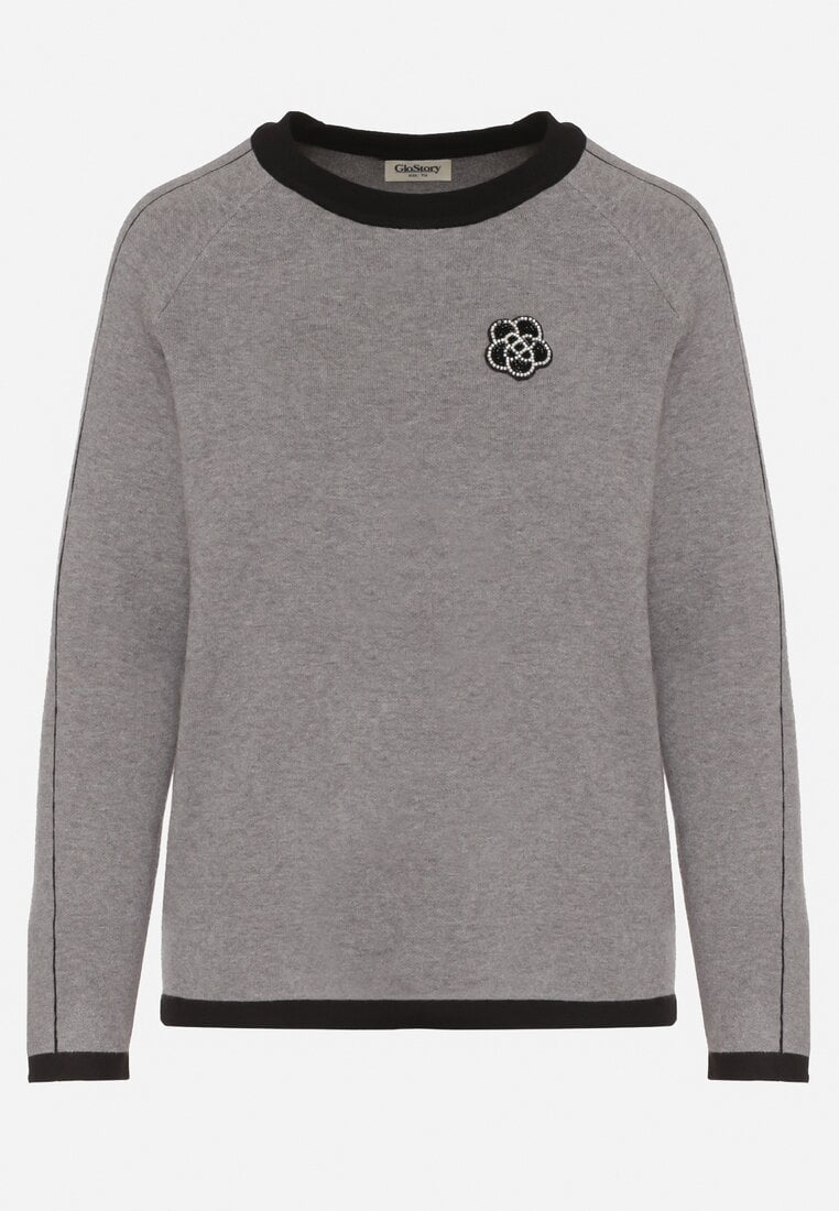 Сірий Светр