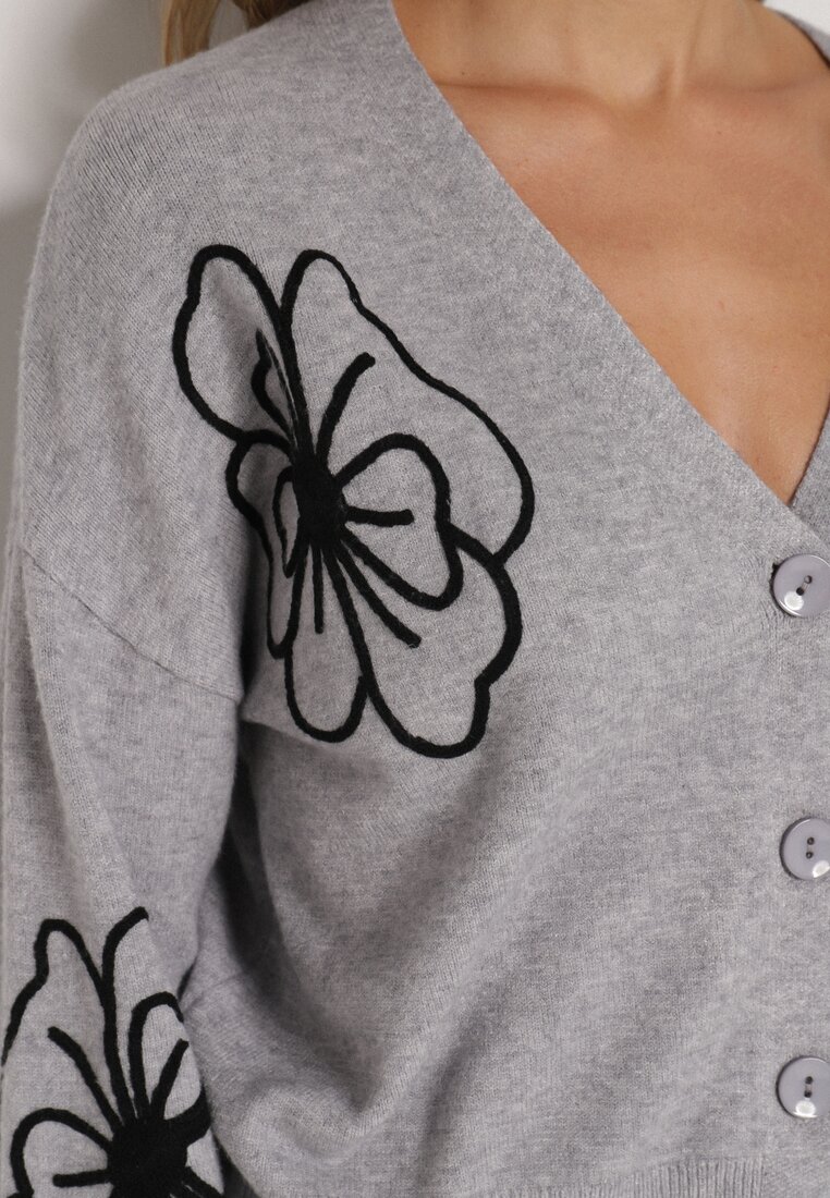 Сірий Кардиган