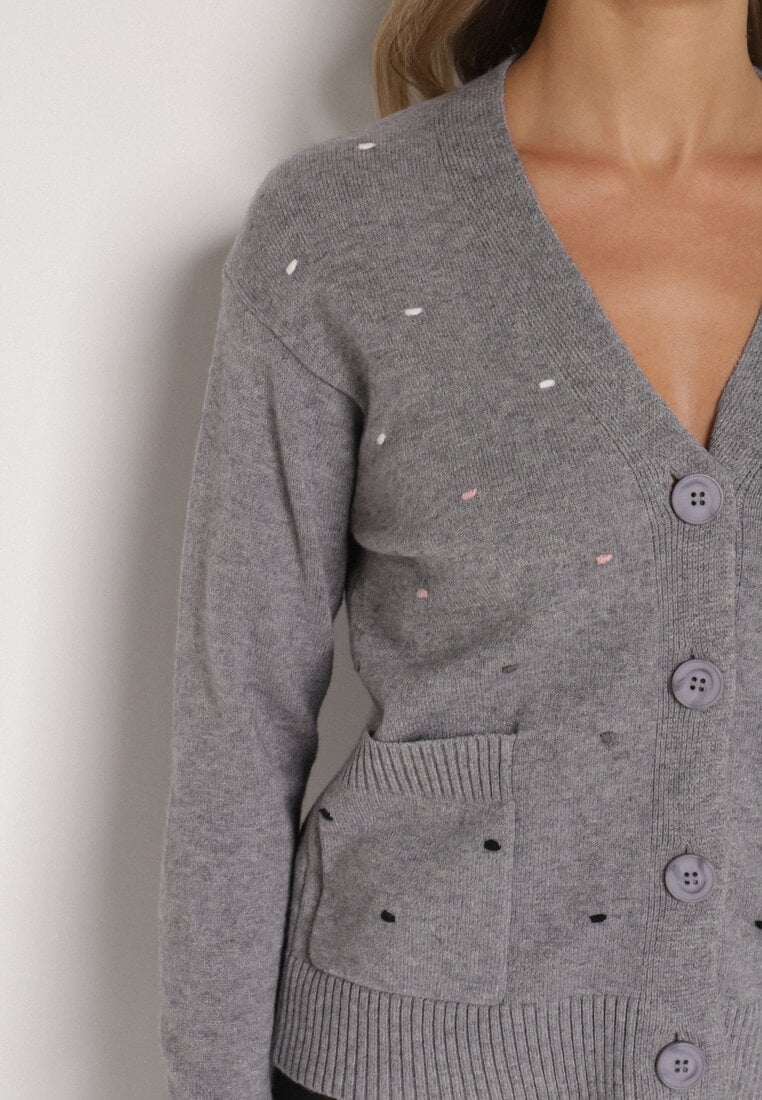 Сірий Кардиган