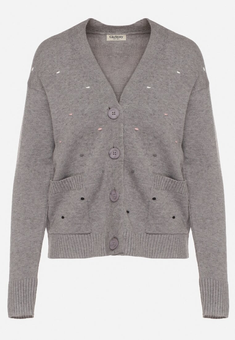 Сірий Кардиган