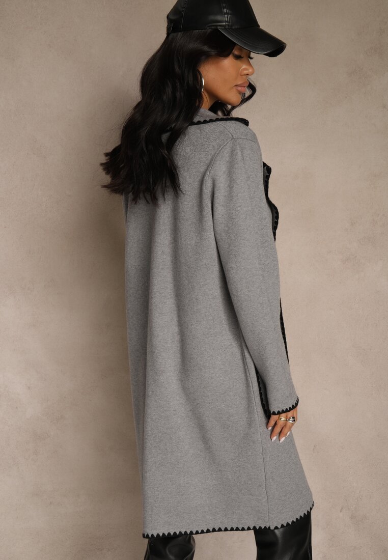 Сірий Кардиган