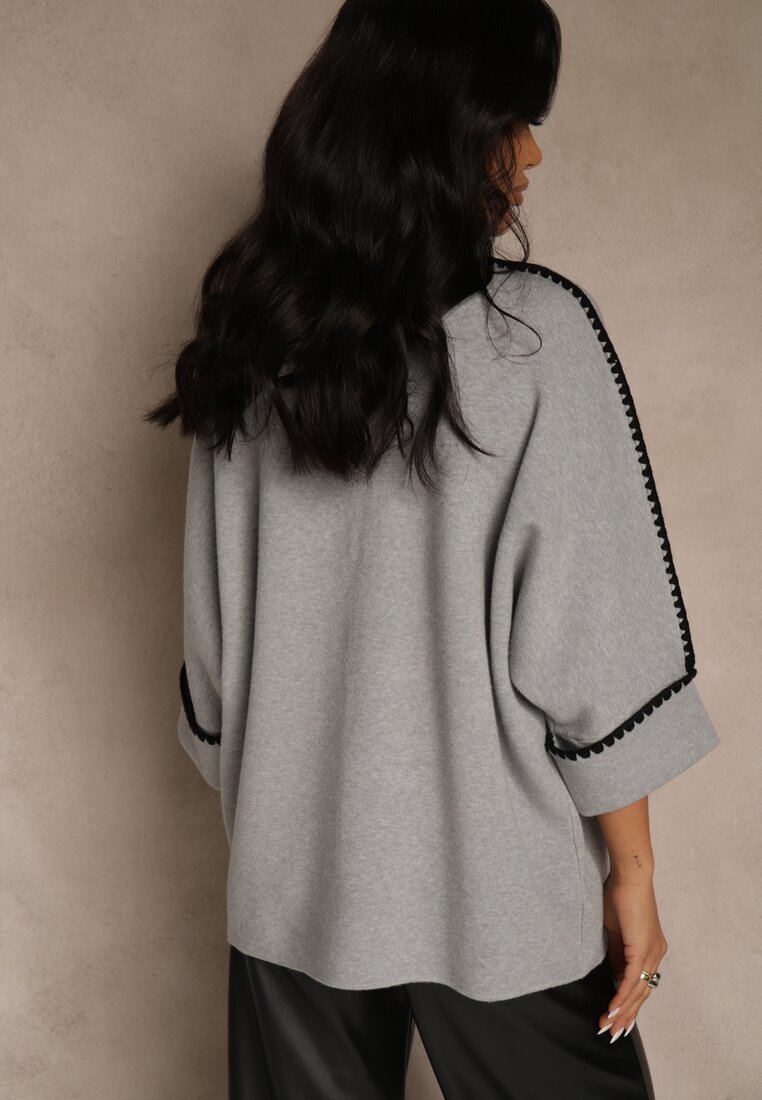 Сірий Светр