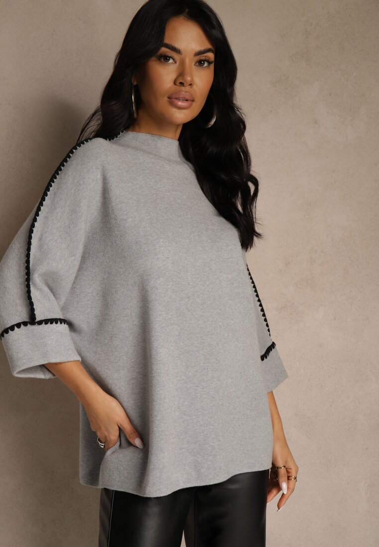 Сірий Светр