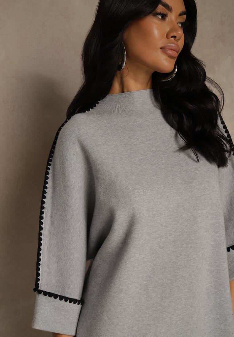 Сірий Светр