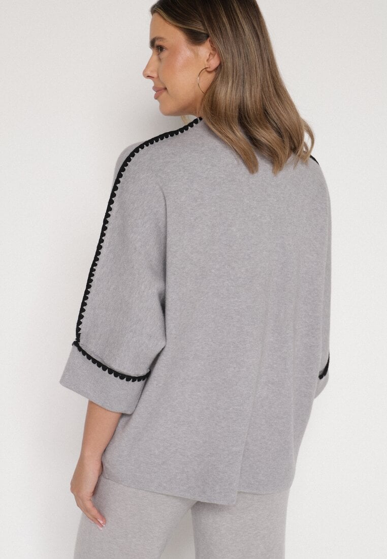 Сірий Светр