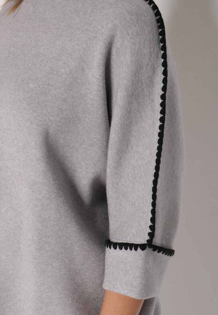 Сірий Светр