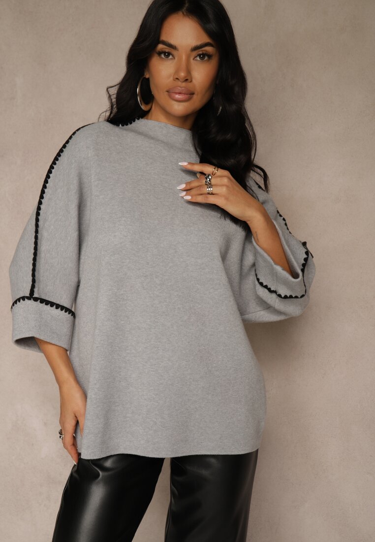 Сірий Светр