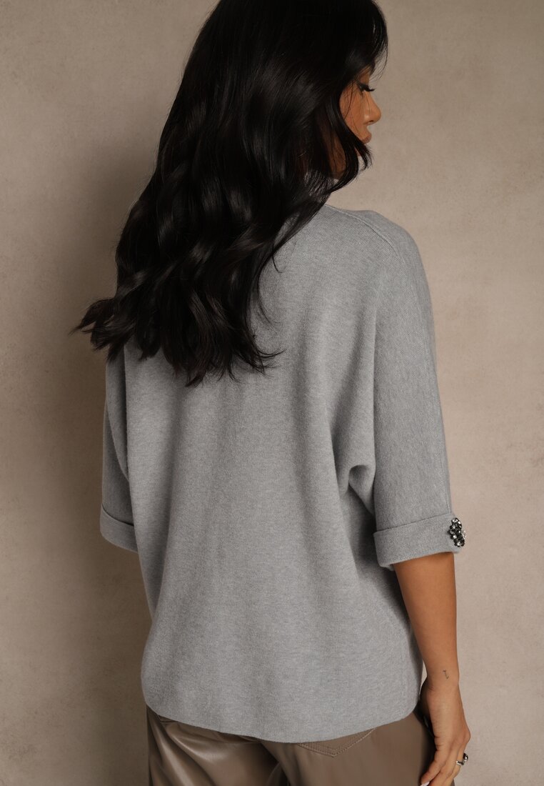 Сірий Светр