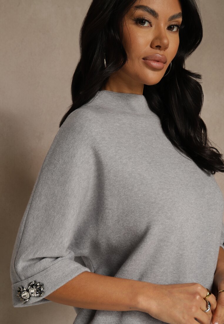 Сірий Светр