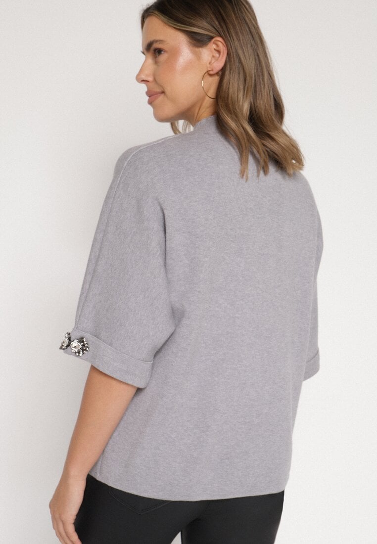 Сірий Светр