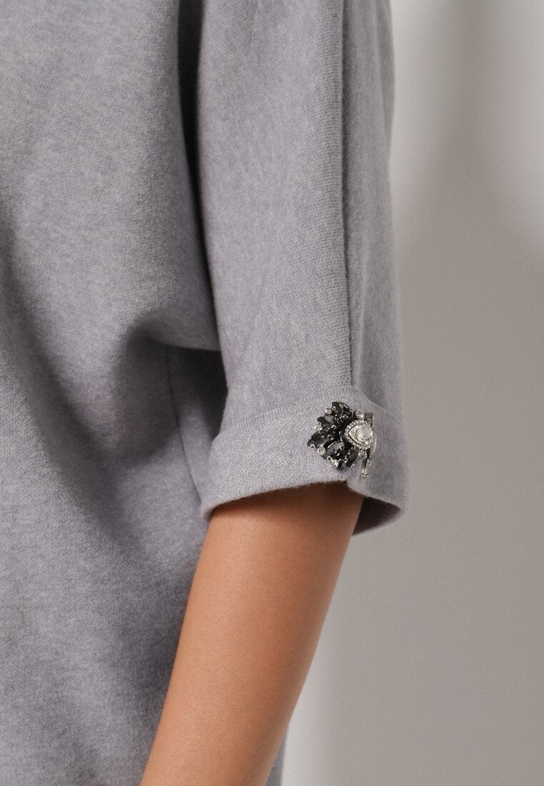 Сірий Светр