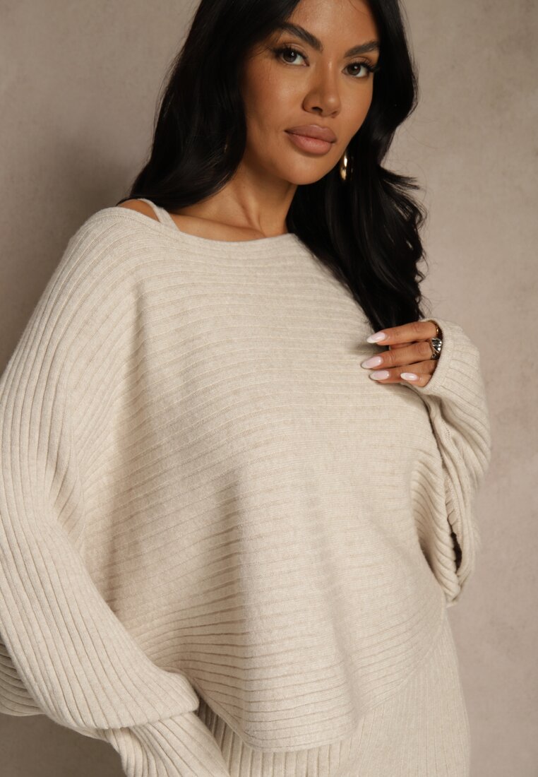 Темно-Бежевий Повсякденний Комплект