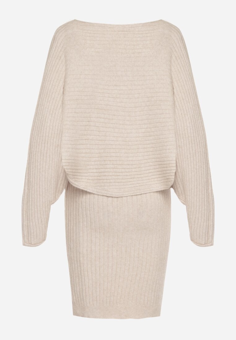 Темно-Бежевий Повсякденний Комплект