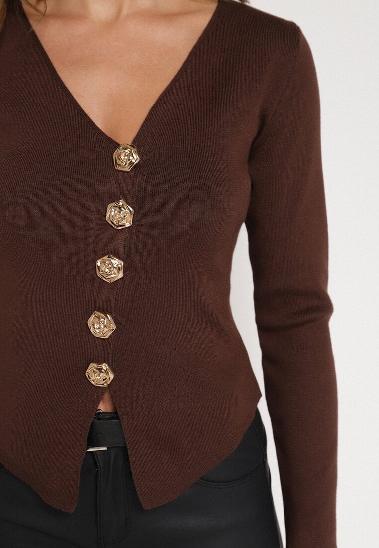 Коричневий Светр