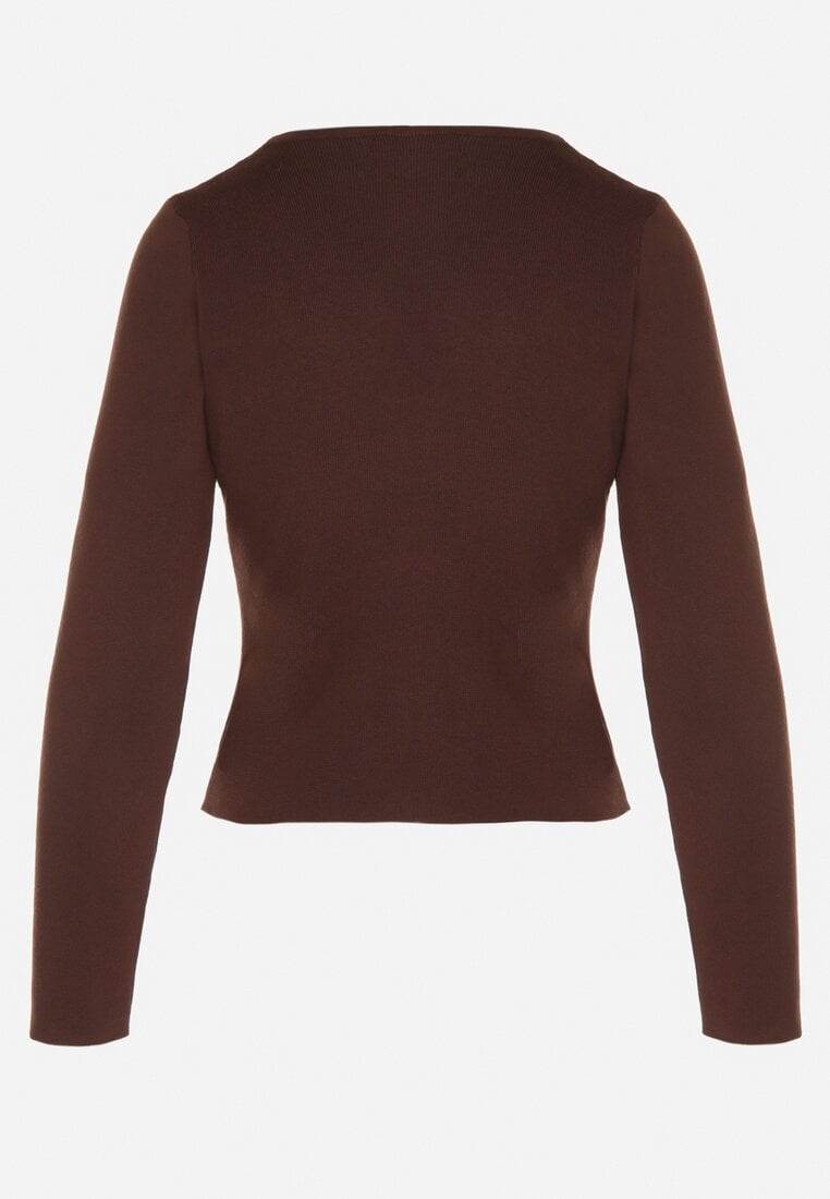 Коричневий Светр