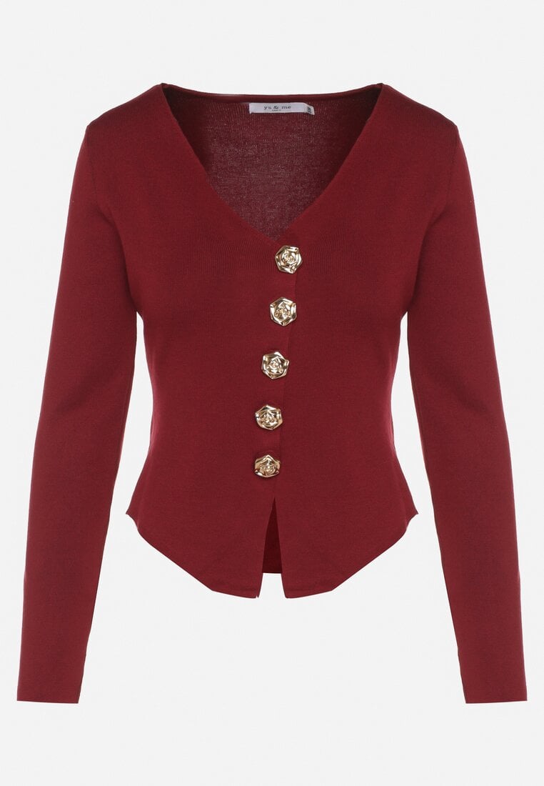 Бордовий Светр