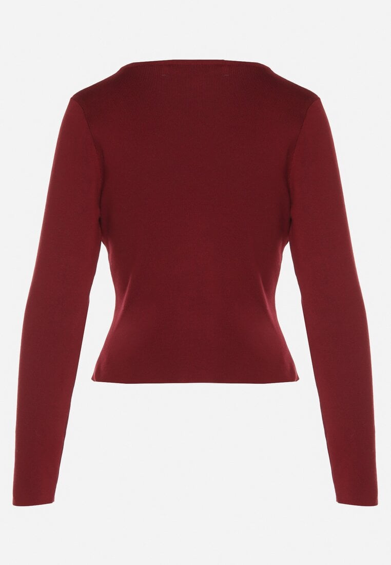 Бордовий Светр