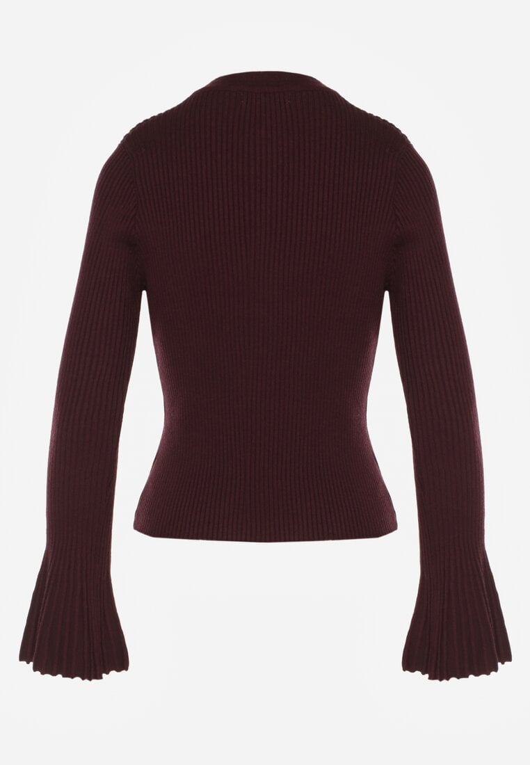 Бордовий Кардиган