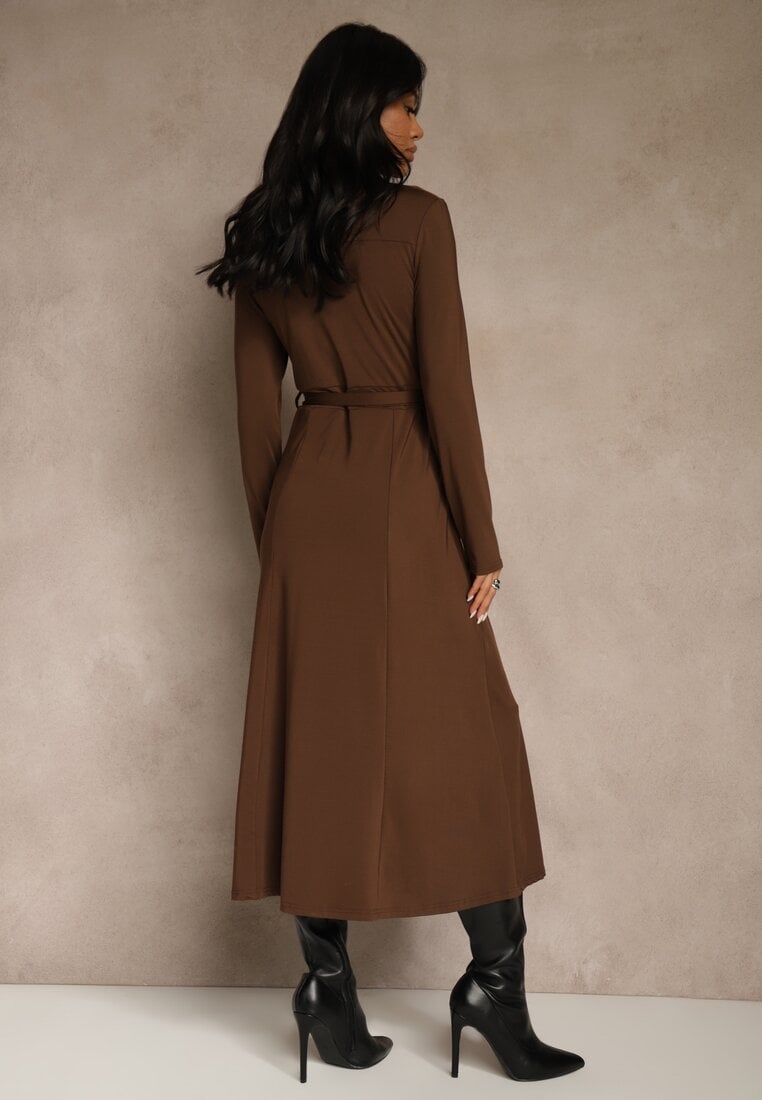 Коричнева Сукня