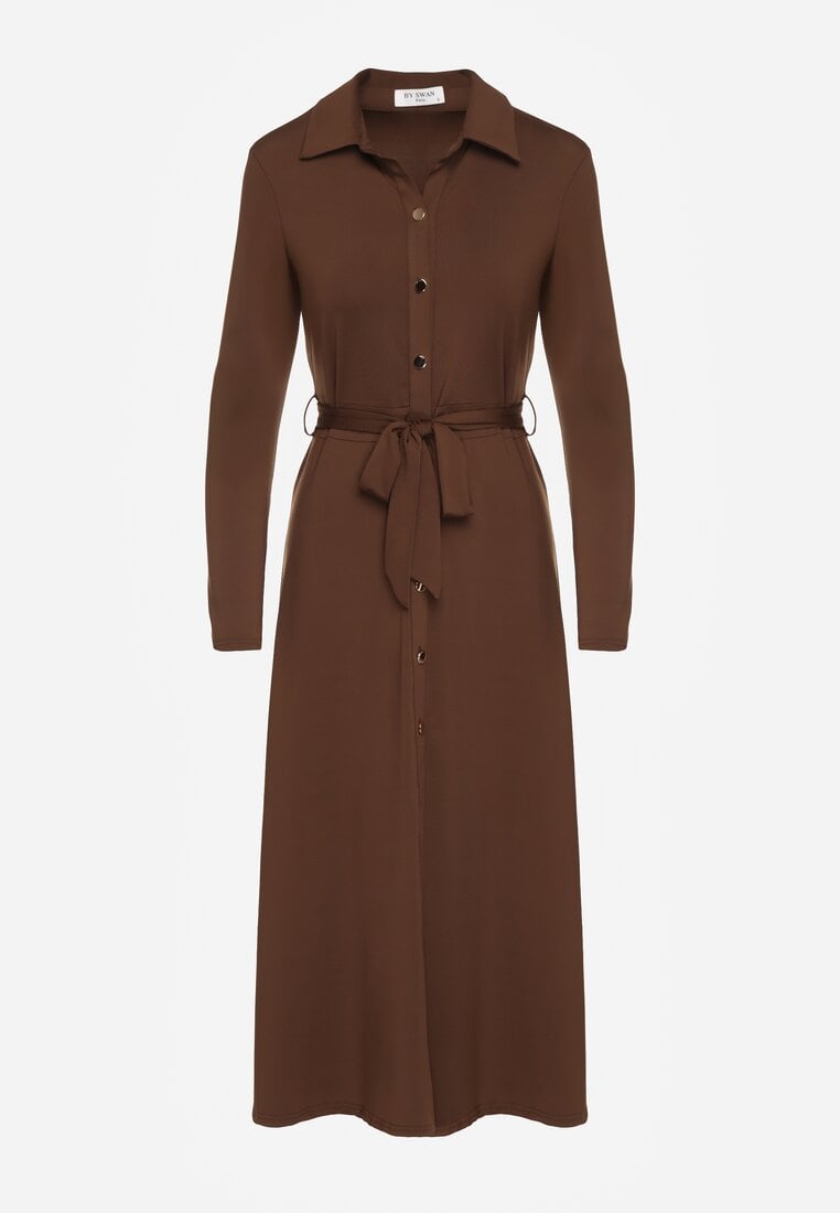 Коричнева Сукня