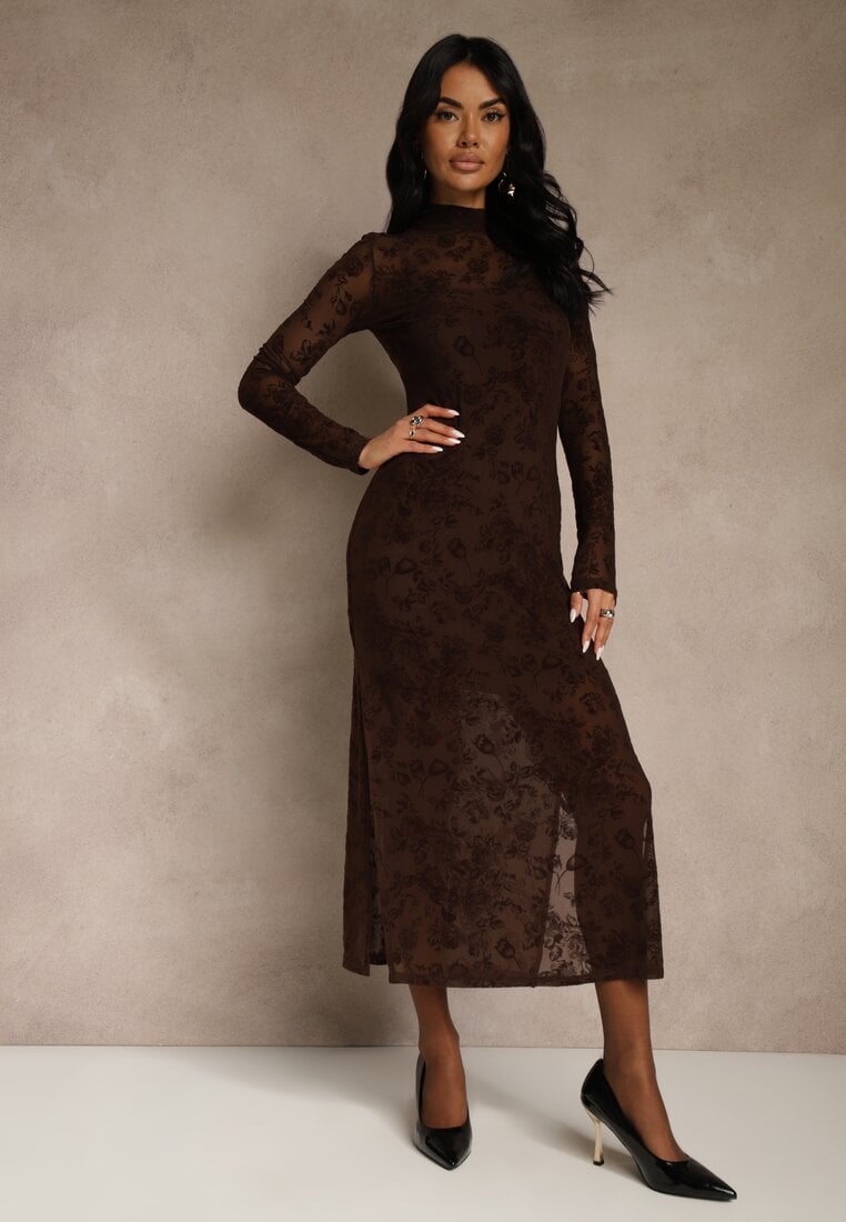 Коричнева Сукня