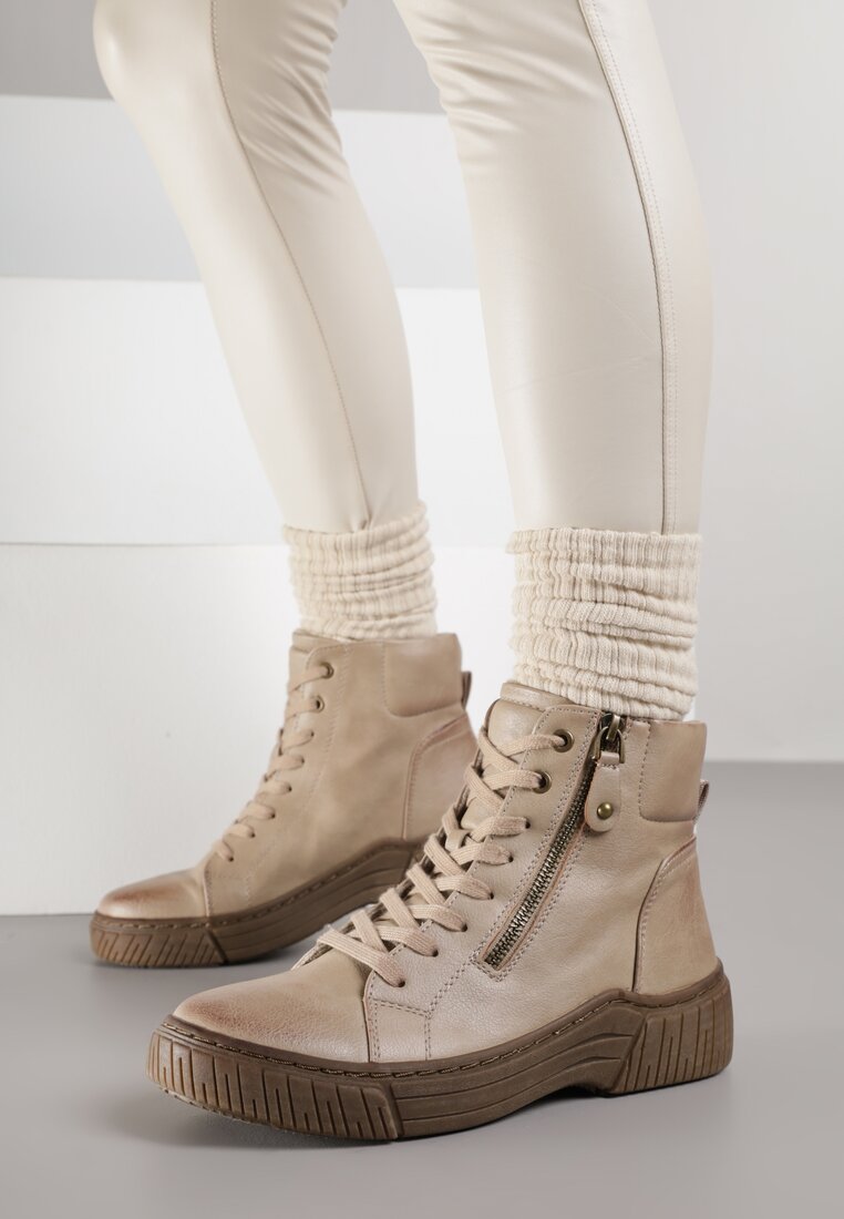 Темно-Бежеві Черевики