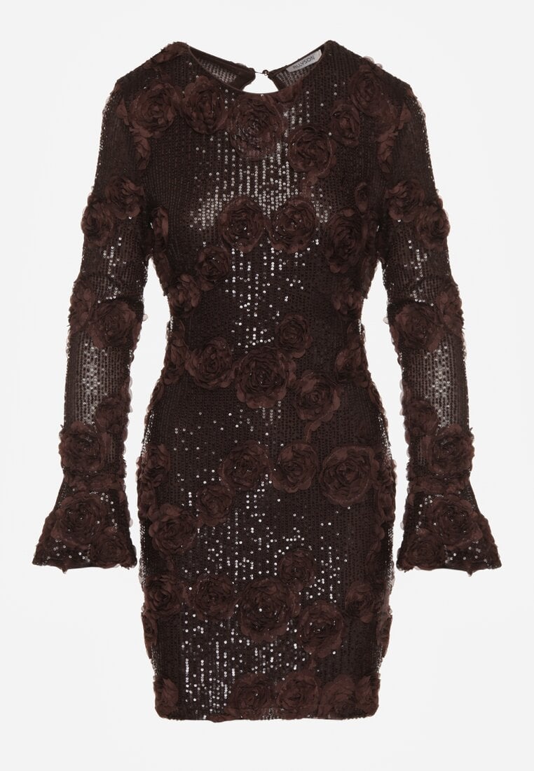 Коричнева Сукня