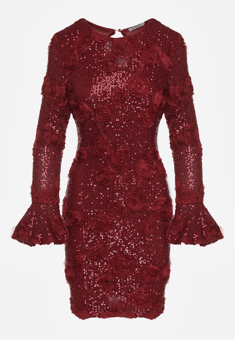 Бордова Сукня