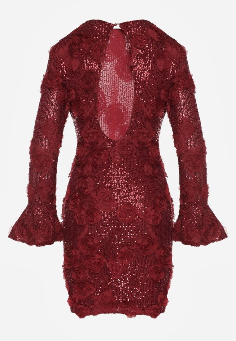 Бордова Сукня