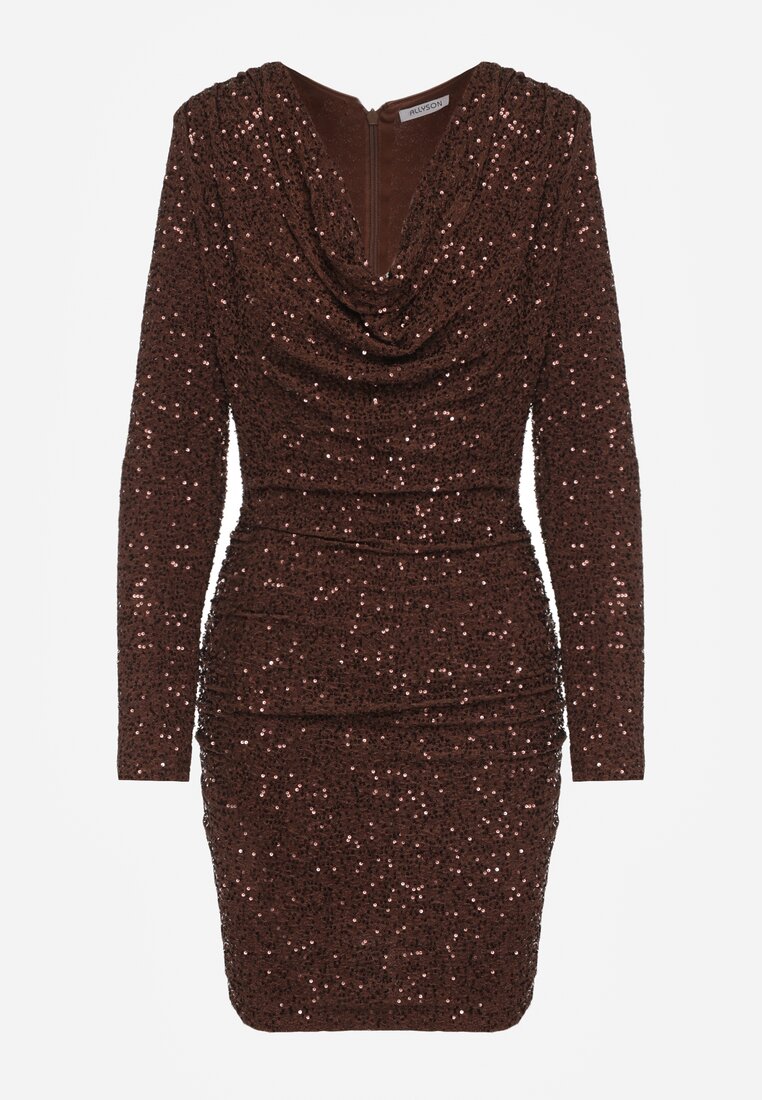 Коричнева Сукня