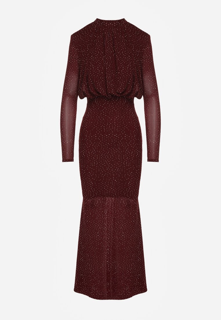 Бордова Сукня