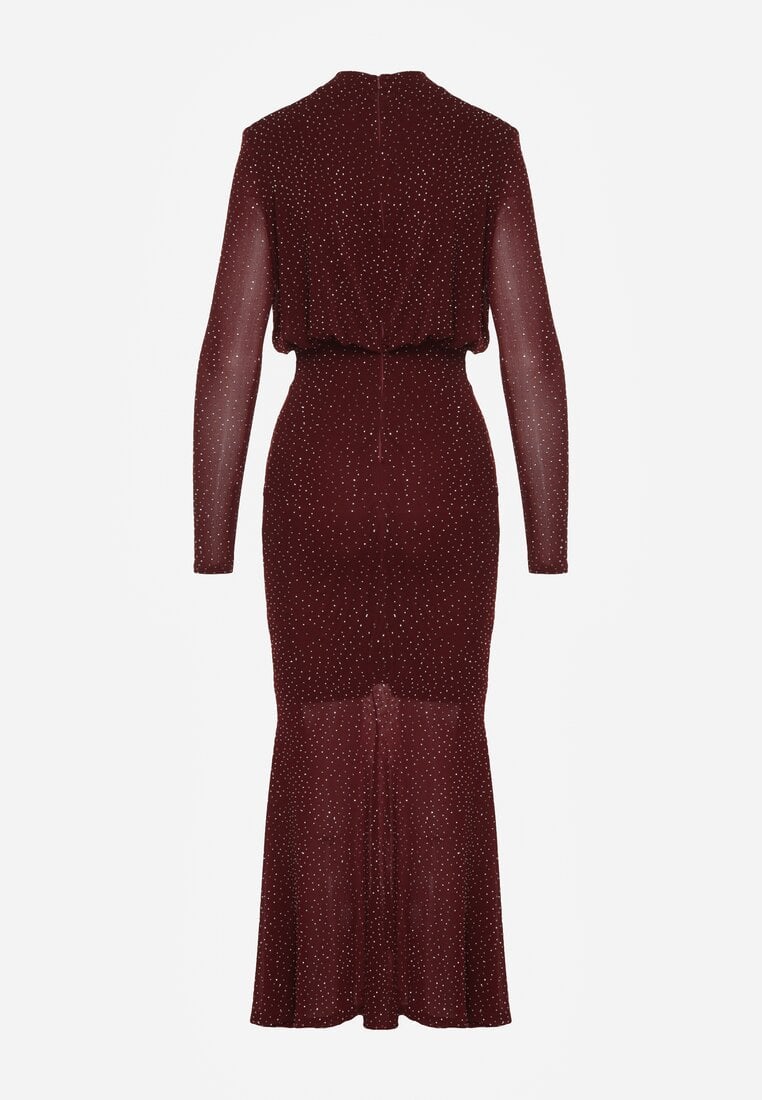 Бордова Сукня