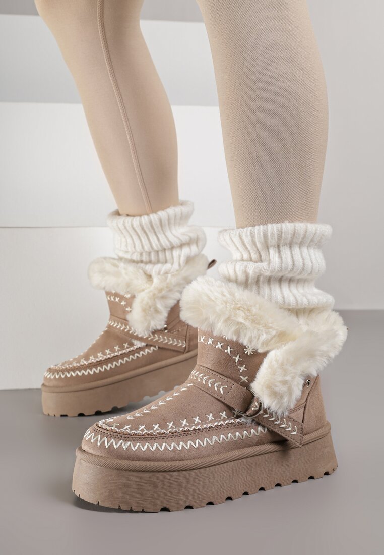 Темно-Бежеві Сноубутси