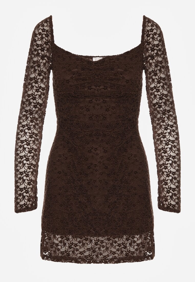 Коричнева Сукня