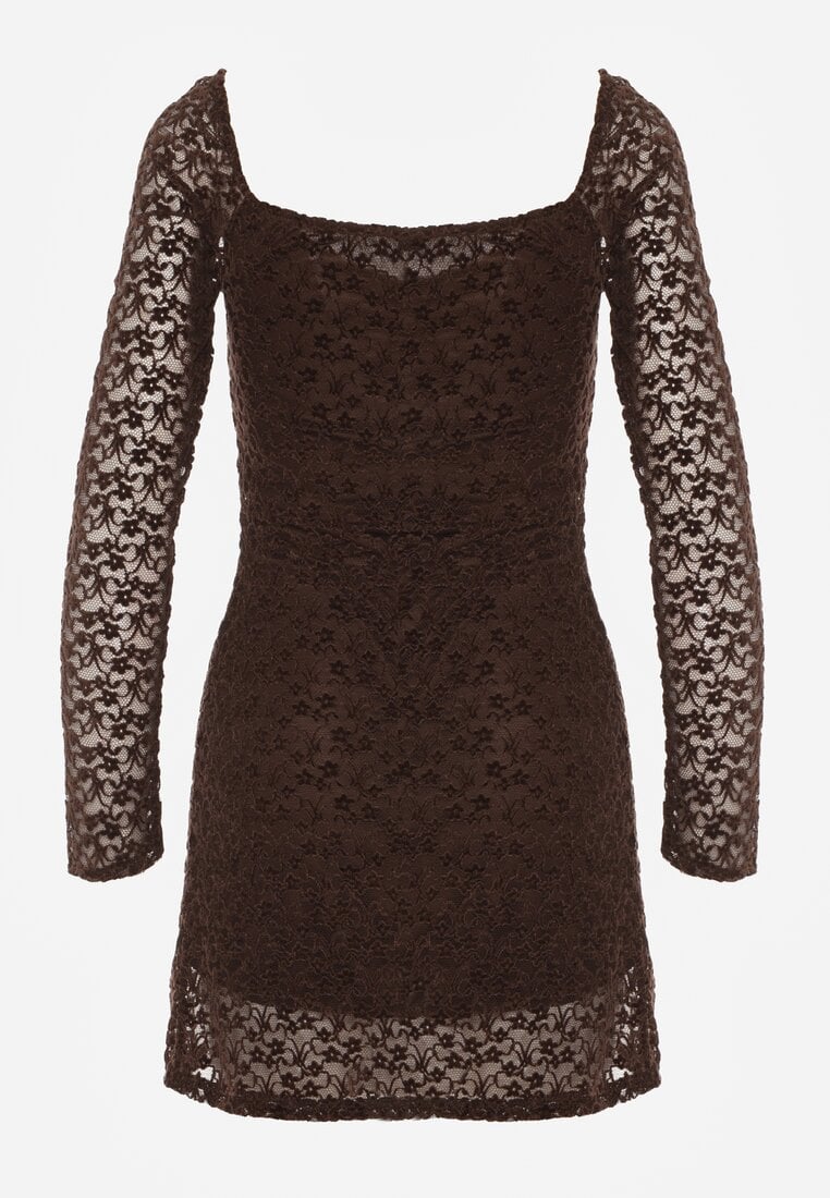 Коричнева Сукня