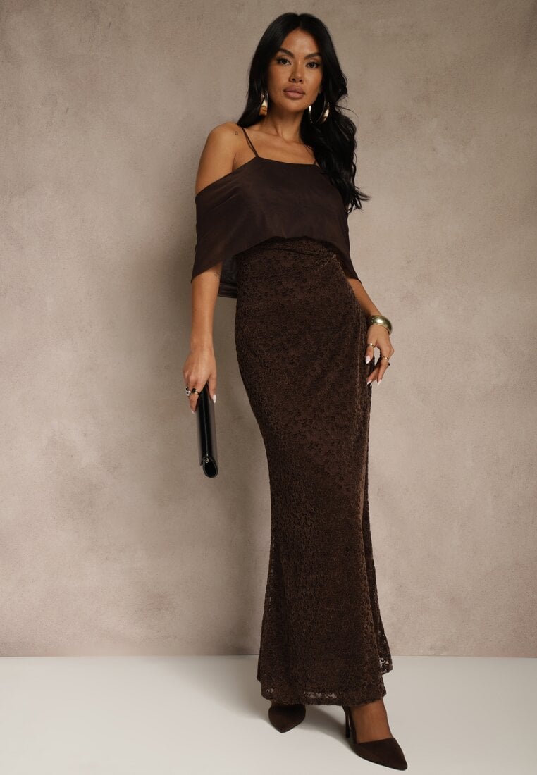 Коричнева Сукня