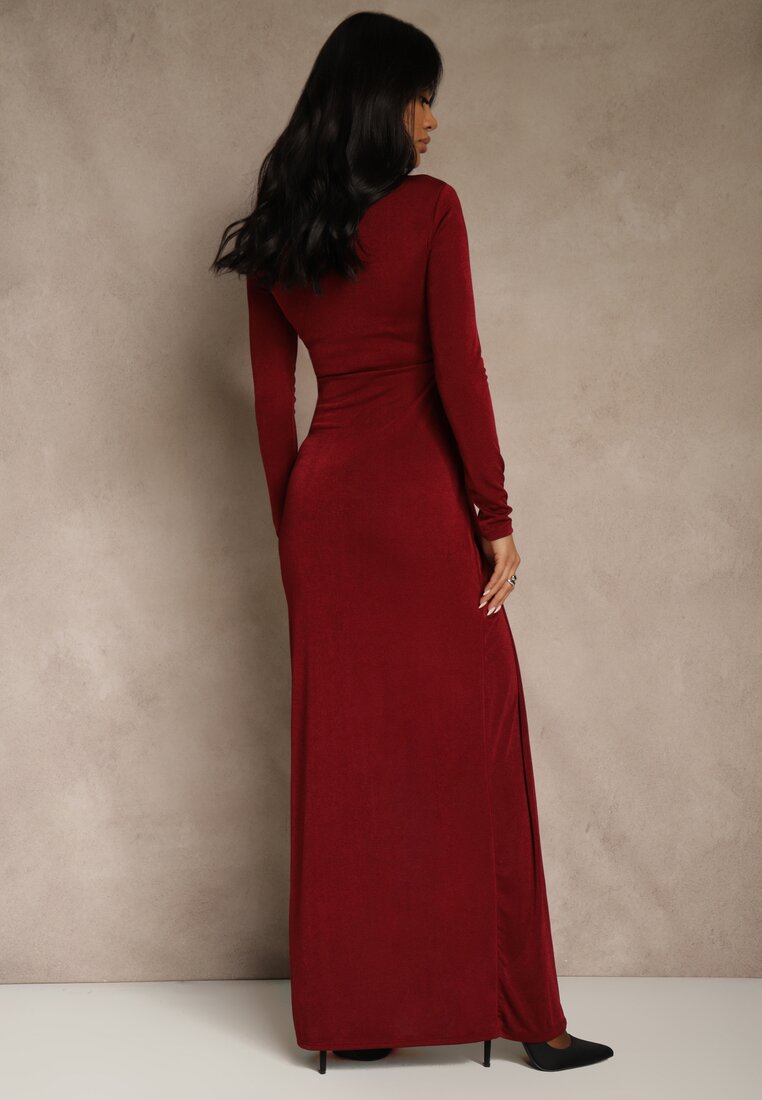 Бордова Сукня