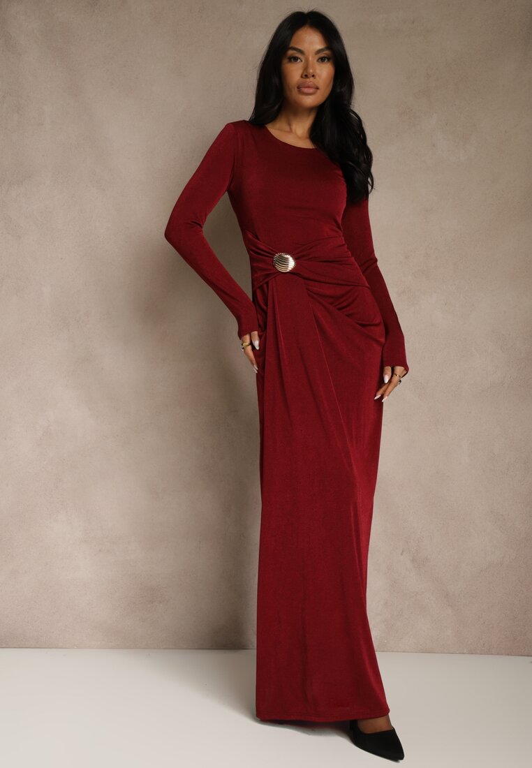 Бордова Сукня