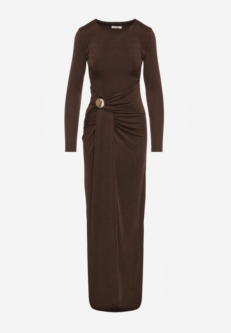 Коричнева Сукня