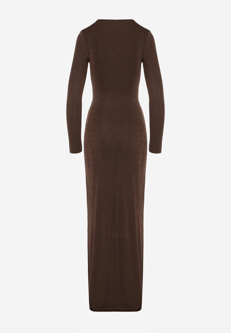 Коричнева Сукня