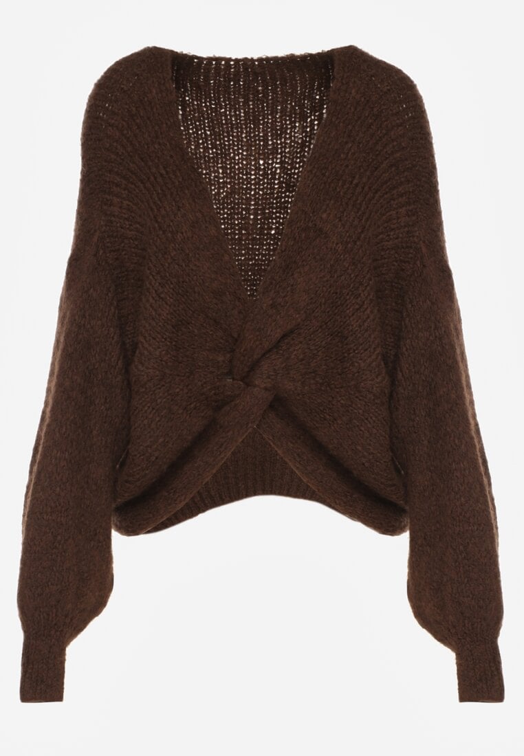 Коричневий Светр