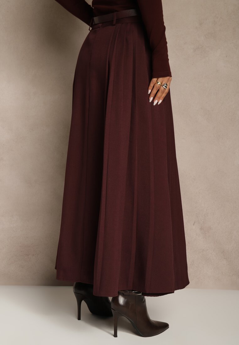 Бордова Спідниця